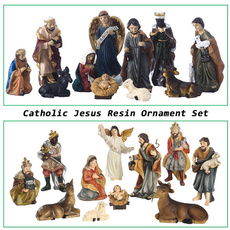 catholic, Christmas, Gifts, Ornament