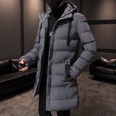 Thicken, hooded, 冬季, Coat