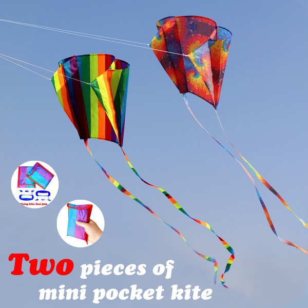 Mini pocket kite Single Line Kite Outdoor Fun Sports Toys Kites with