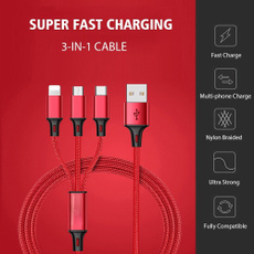 chargingcable3in1cable, usb, Samsung, fastchargingofmobilephone