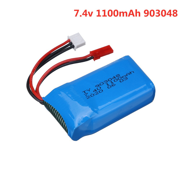 🔥7.4V 1100mah LiPo Battery For Wltoys V353 A949 A959 A969 A979 k929 RC ...