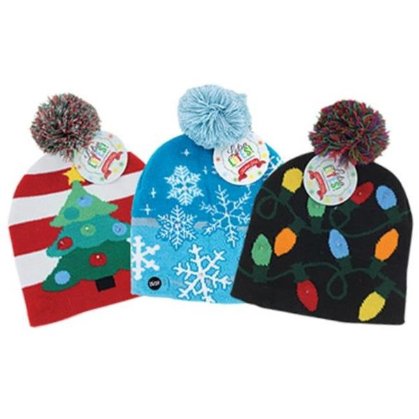 Lotsa Lites Christmas Knitted Acrylic 