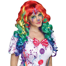 wig, rainbow, Wigs & Hats, Costume