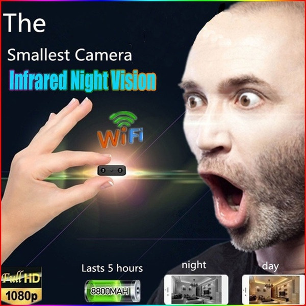 Brand New FHD 4K DV Wifi Mini Camera XD IR CUT Camcorder Infrared Night Vision Camera Video