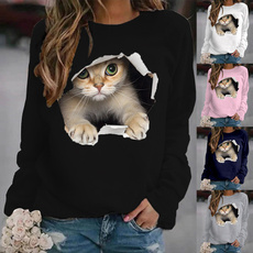 Cat Sweatshirt, catblouse, cute, catsweater