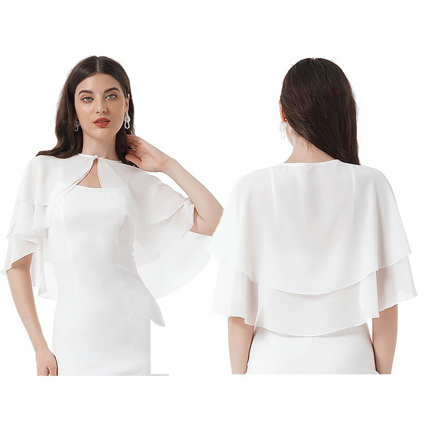 SURVODJA Womens Chiffon Cropped Cardigans Lightweight