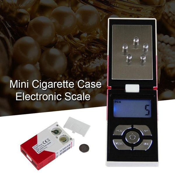 Marlboro Cigarette Box Digital Pocket Scale