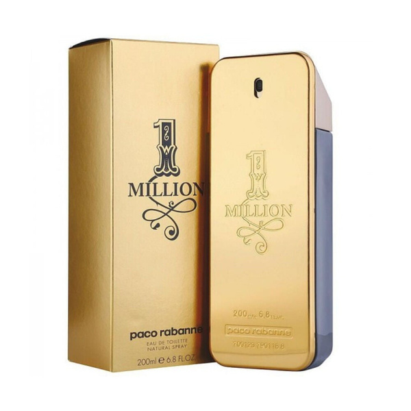 paco rabanne one million eau de toilette 200ml