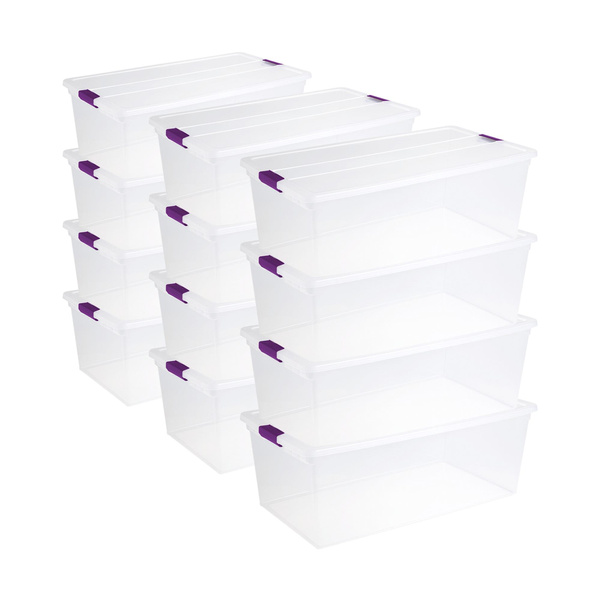110 qt plastic bin
