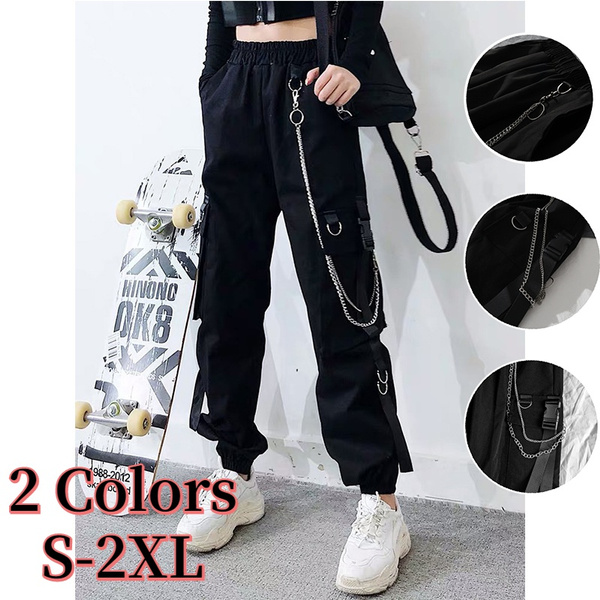 High Waist Streetwear Pants For $12.97! - Kawaii Stop