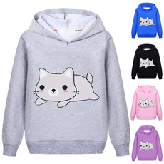 Cat Sweatshirt, Fashion, cathoodie, cute