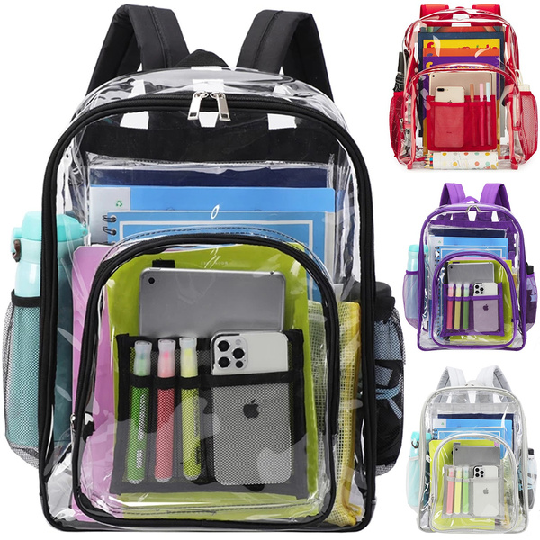 Wish on sale clear backpack