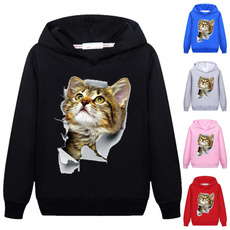 Cat Sweatshirt, babyhoodie, Sweatshirts & Hoodies, cute