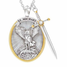 catholic, archangel, Jewelry, patron