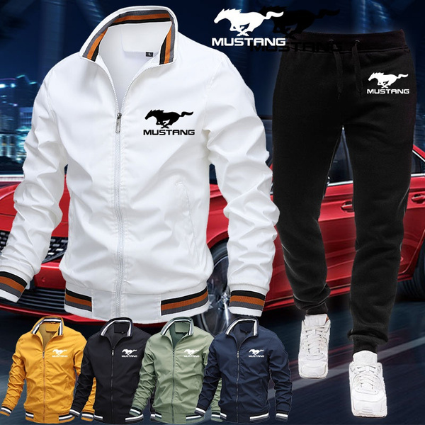 Men's Activewear Tracksuit Sports Set Casual Sweat Suit Gym Workout Outfits