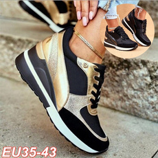 wedge, Sneakers, Plus Size, Platform Shoes