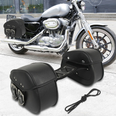 motorcyclebagwaterproof, Motorcycle, motorcyclesidebag, leather