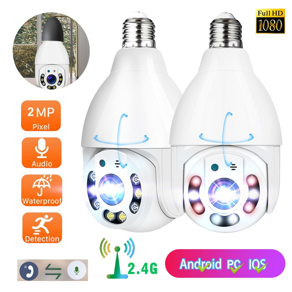 zontech light bulb wireless ip wifi camera