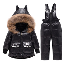 Set, fur, Winter, Coat