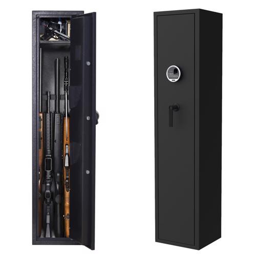 Rifle Gun Safe Box 45 Gun Metal Rifle Gun Security 2 Pistols