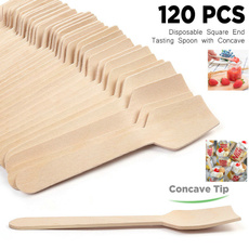 tasterspoonswithconcave, Kitchen & Dining, woodenspoonforbaby, miniwoodenspoon