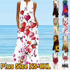 butterfly, Heart, womens dresses, Colorful