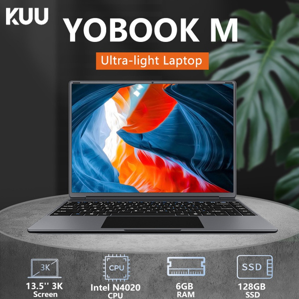 13 Inch Ultra Thin Laptop KUU YOBOOK M Ultra-thin Laptop 13.5 Inch 3K IPS Screen Laptop Win10