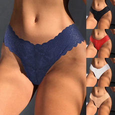 Women's Briefs SeamlessIce Silk Underpants Comfortable Panties Underwear FlowerEdge Bikini Underwear