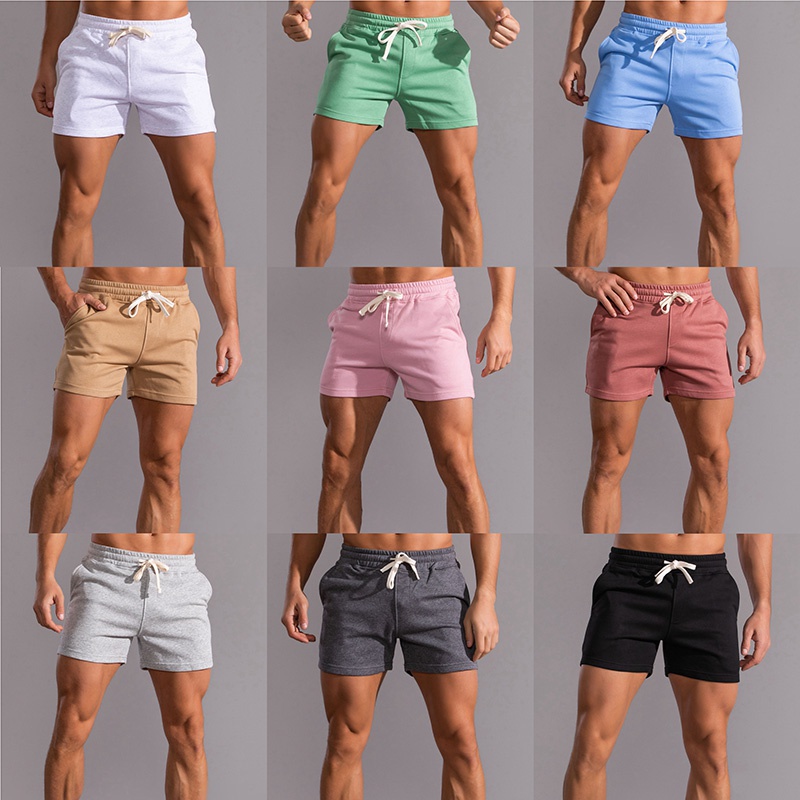 Palglg Bodybuilding-Shorts Herren – 12,7 Cm Schritt, Mit Taschen, Elastisch