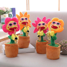 Plush Toys, Funny, Flowers, Electric