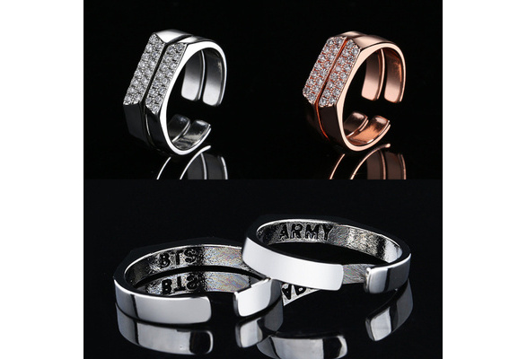Buy BTS Ring Kpop BTS Love Yourself Ring Rings for BTS Fans Jewelry(RI-JK)  at Amazon.in