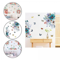 butterfly, Flowers, flowerpattern, Stickers