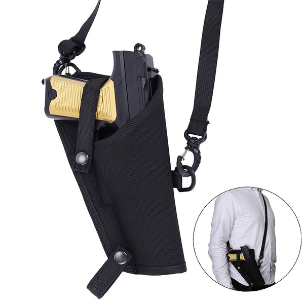 Tactical Crossbody Pistol Gun Holster 1000D Adjustable Airsoft Handgun