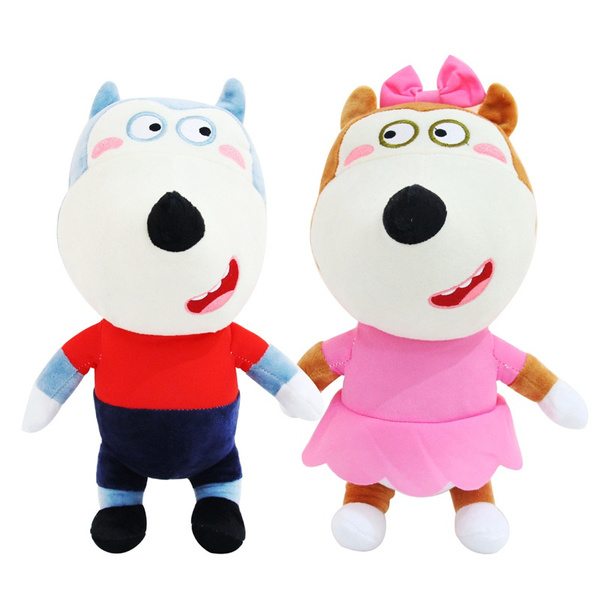 Wolfoo Lucy Plush Toy Anime Doll Plush Animal Plush Wolf Toy Girl Birthday  Gift