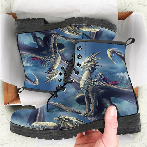 blue dragon boots