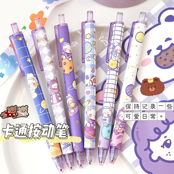 Daisy Flower Pen Cute Pens, Kawaii Stationery, Kawaii Pens, Bullet Journal,  Bujo, Gel Pens, Planner, Planner Pens, School Supplies 