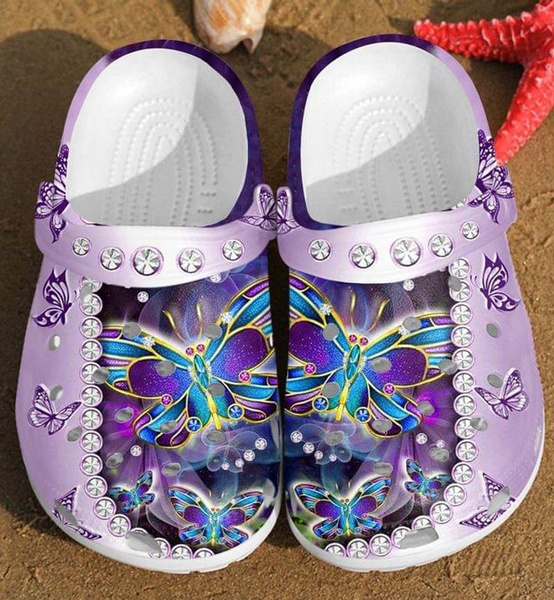 Crocs butterfly hot sale light up