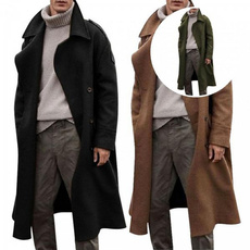 men coat, cardigan, Winter, slimfitovercoat