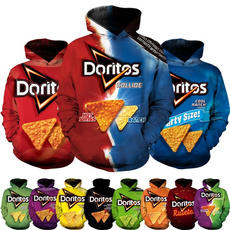 3D hoodies, Fashion, unisex, potatochip