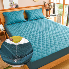 waterproofbedsheet, quiltedmattresscover, bedprotector, quilted