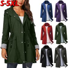 Jacket, hooded, windbreaker, raincoat