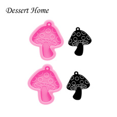 polymer, siliconemoldsforepoxyresin, Jewelry, Mushroom