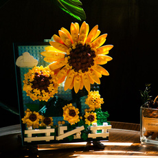 flowermodeltoy, Sunflowers, sunflowerbuildingblock, modeltoy
