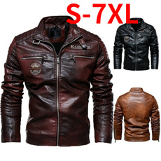 motorcyclecoat, casual coat, Fashion, Winter