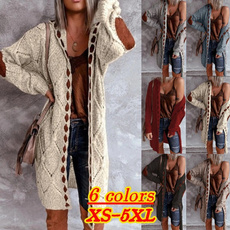 Мода, Coats & Outerwear, sweater coat, Long Sleeve
