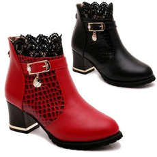 boots for women, Boots, Booties, thickheelshoe