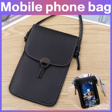 Shoulder Bags, Touch Screen, Mobile Phones, PU Leather