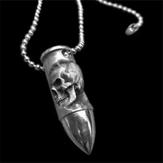 Goth, necklaces for men, punk necklace, Stainless Steel
