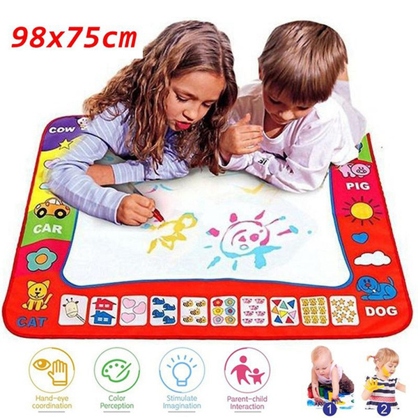 Extra Large Drawing Pad Writing Board Magical Children's Water Canvas for  Children Aged 4-6 Children's Drawing Toys Educational - AliExpress