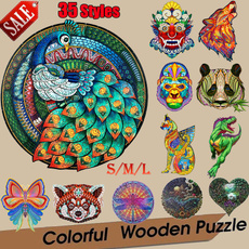 Christmas, Gifts, Wooden, Jigsaw Puzzle